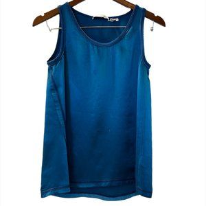 Helmut Lang, Turquoise Sleeveless top, size 0